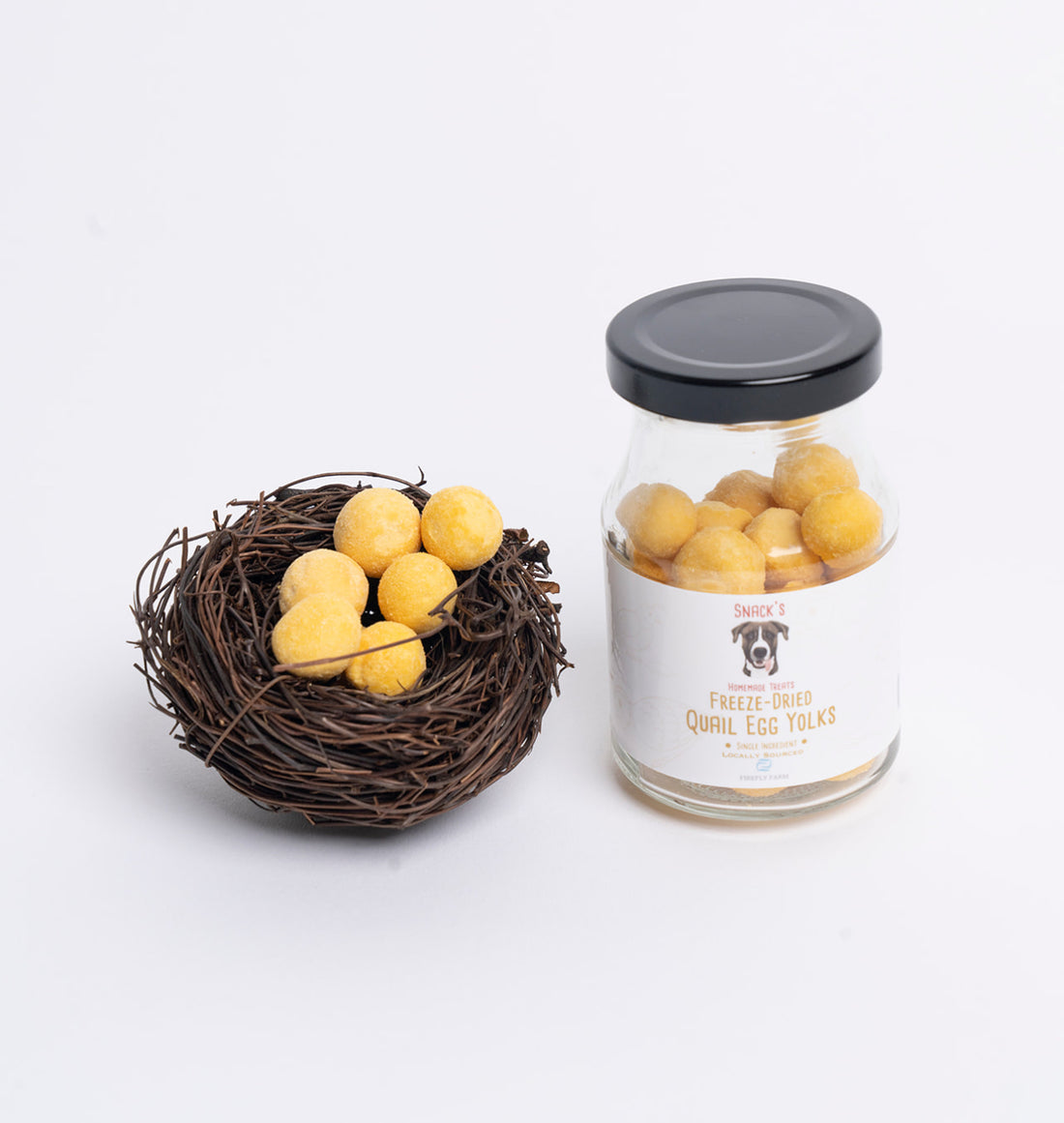 Freeze Dried Quail Egg Yolks