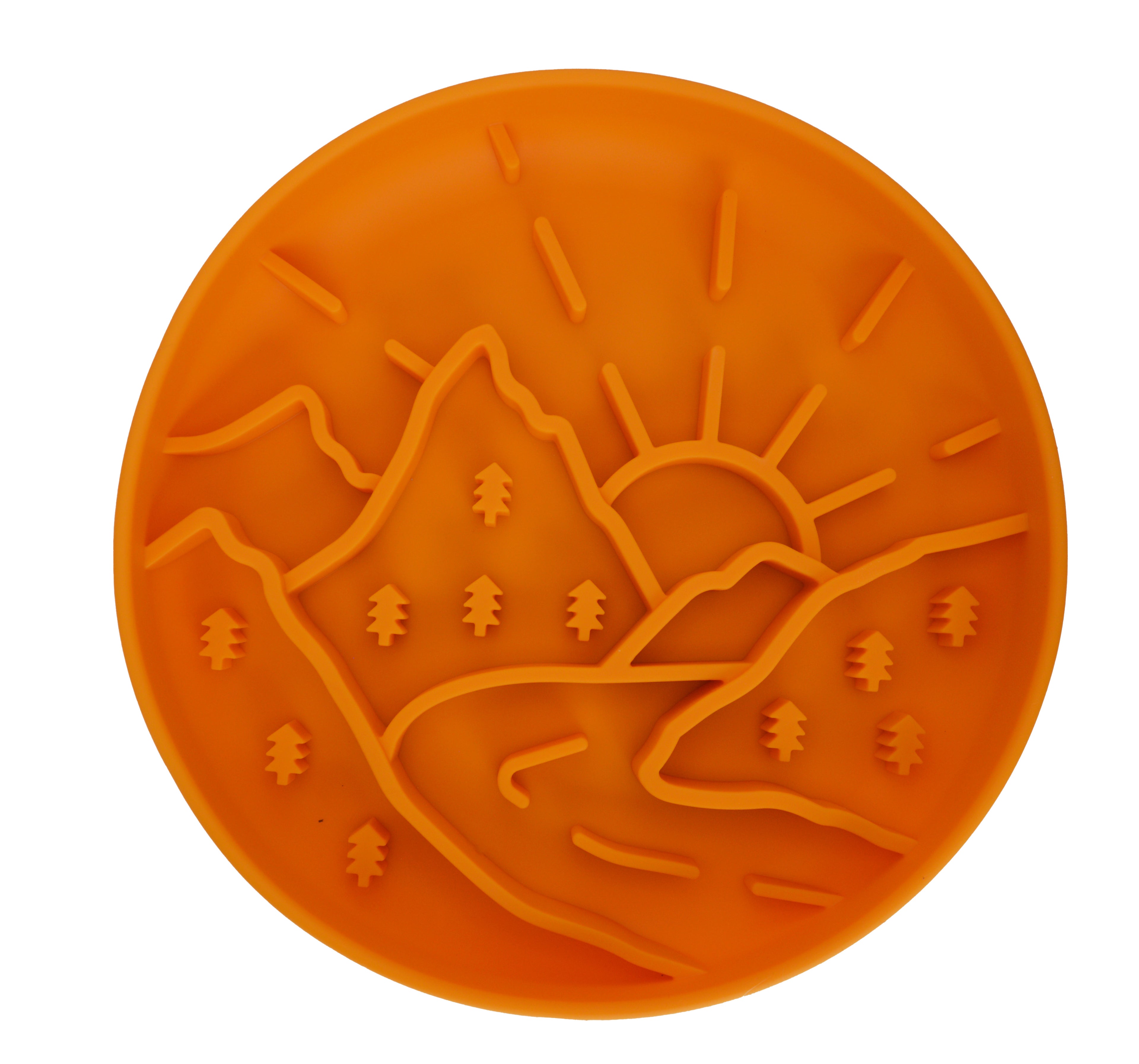 Mountain Sunrise Slow Feeder Bowl