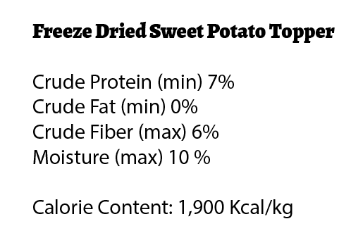 Sweet Potato Meal Topper
