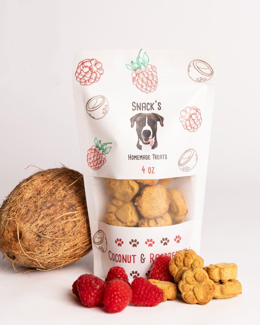 Coconut & Raspberries