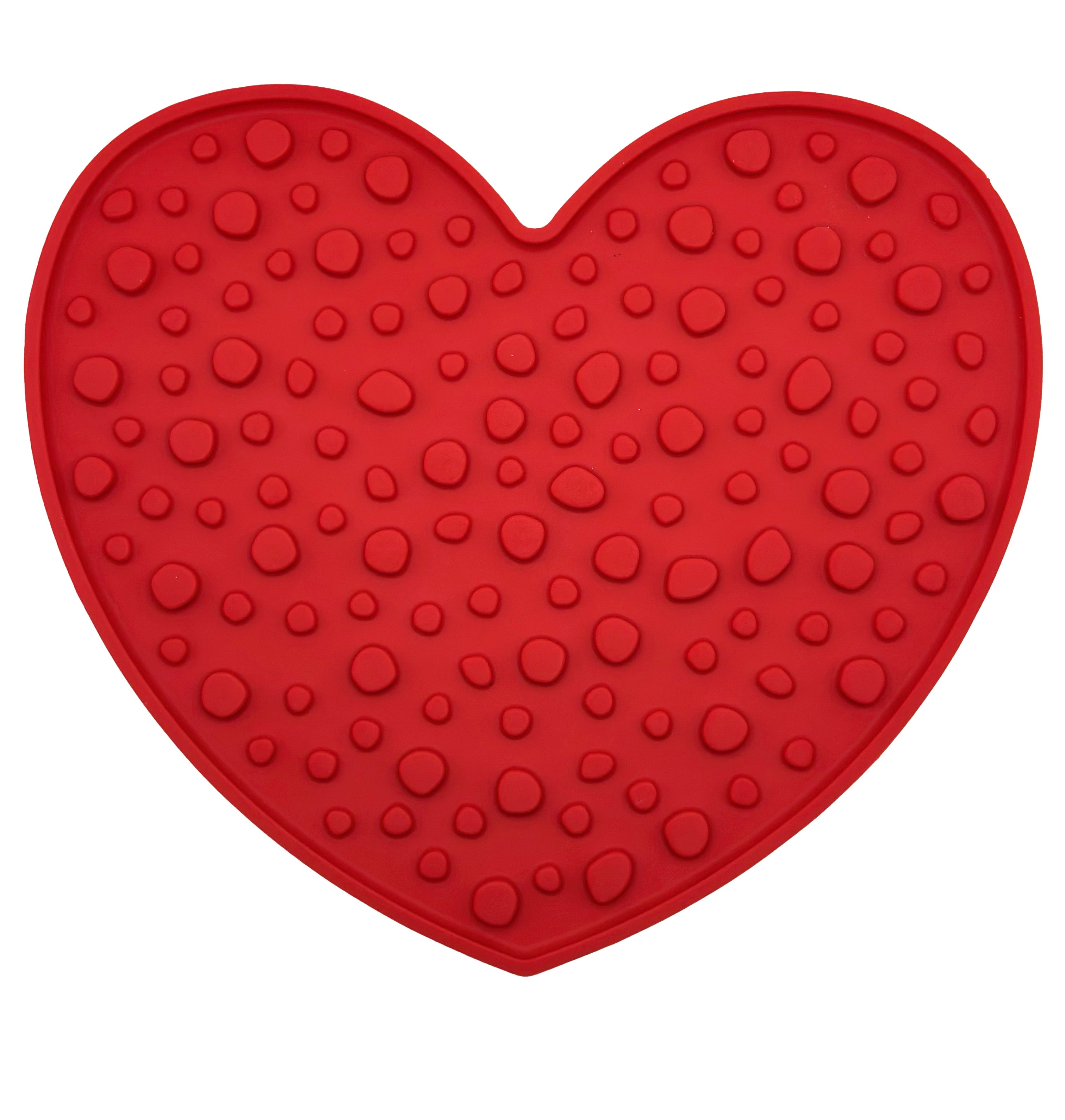 Heart Shaped Lick Mat