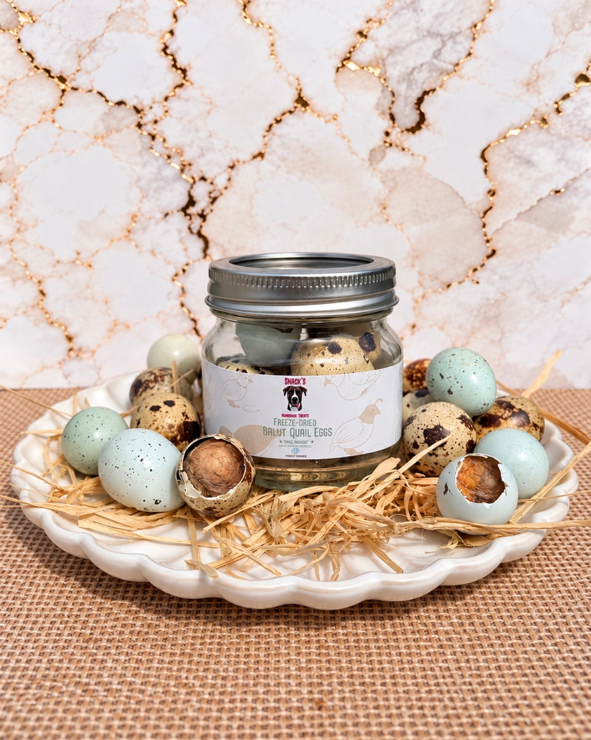 Freeze-Dried Quail Balut Eggs