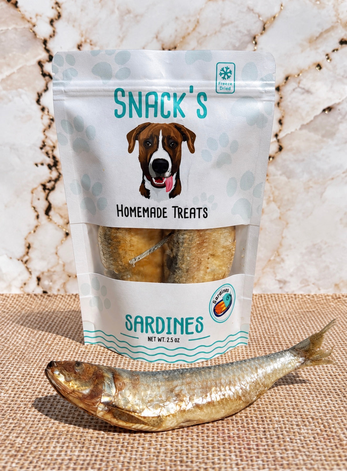 Freeze-Dried Sardines