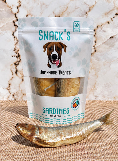 Freeze-Dried Sardines
