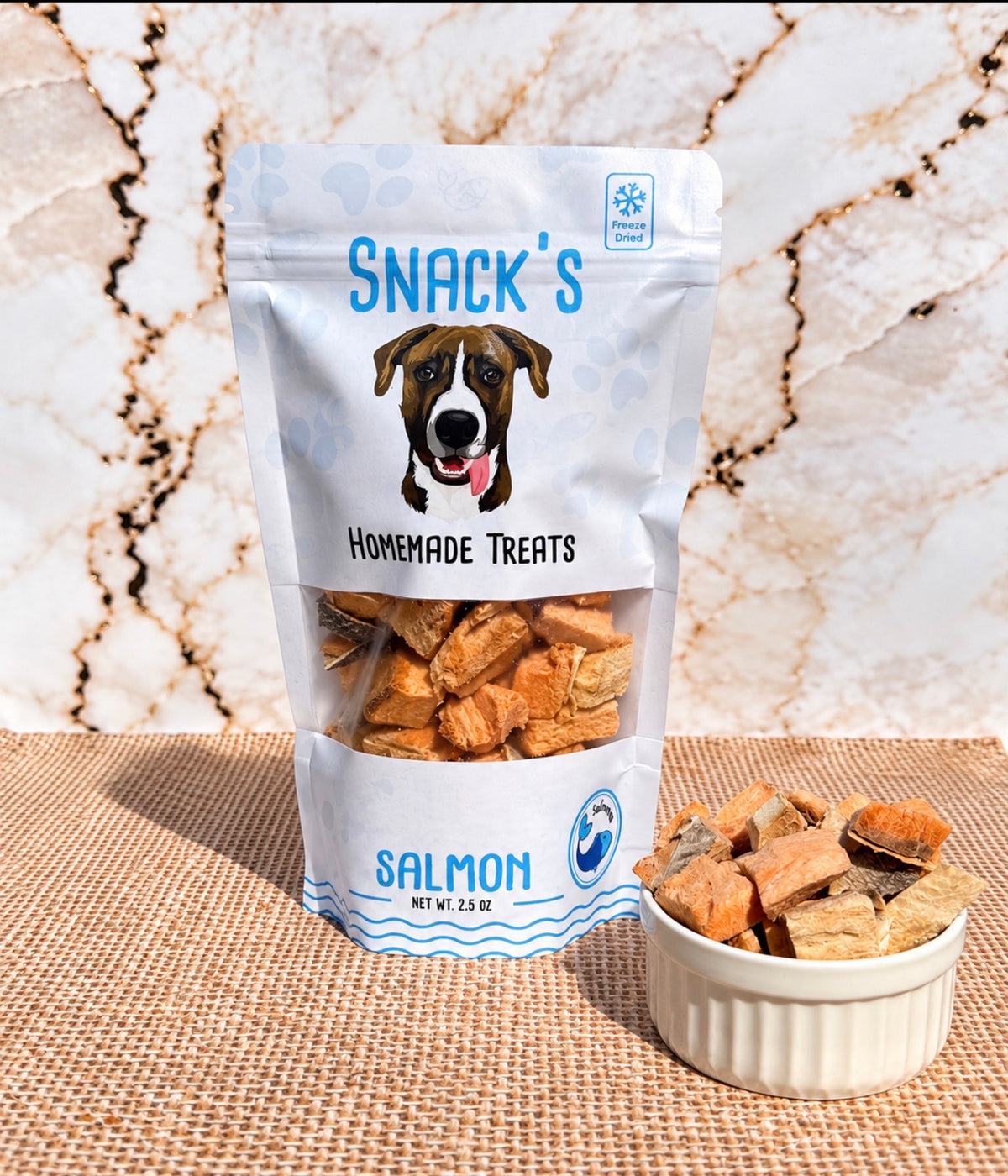 Freeze-Dried Salmon
