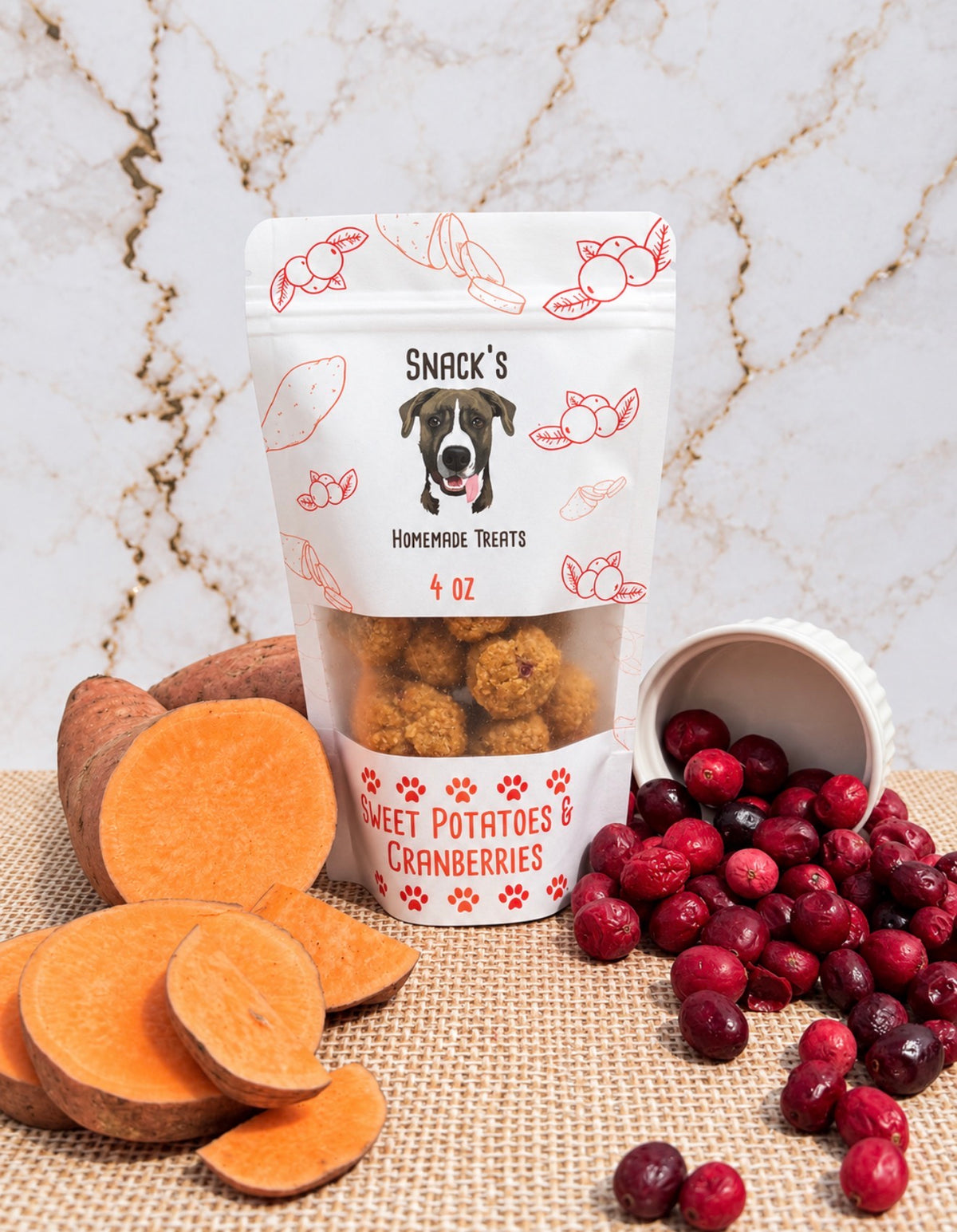 Sweet Potato &amp; Cranberries