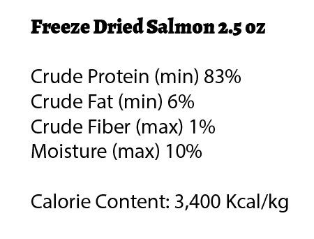 Freeze Dried Salmon